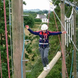 High Ropes Course Georgeham, Devon