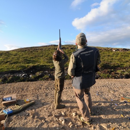 Clay Pigeon Shooting Altass, Highlands, Sutherland