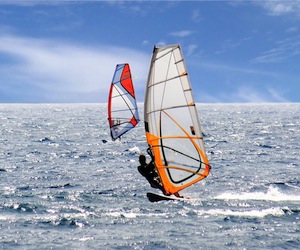 Windsurfing Haywards Heath, West Sussex