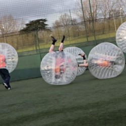 Bubble Football Georgeham, Devon